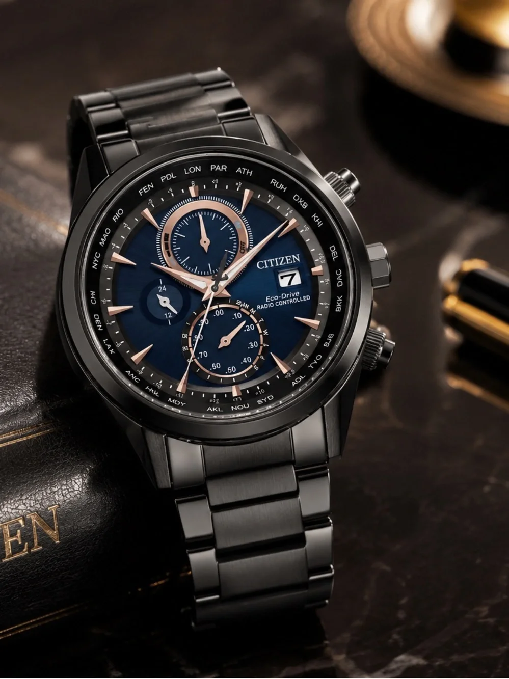 Citizen Chronograph Sports Radio Controlled Watch AT8265-57L